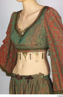  Photos Woman in Belly dancer suit 1 Decorated dress Medieval Belly Dancer Medieval clothing upper body 0002.jpg